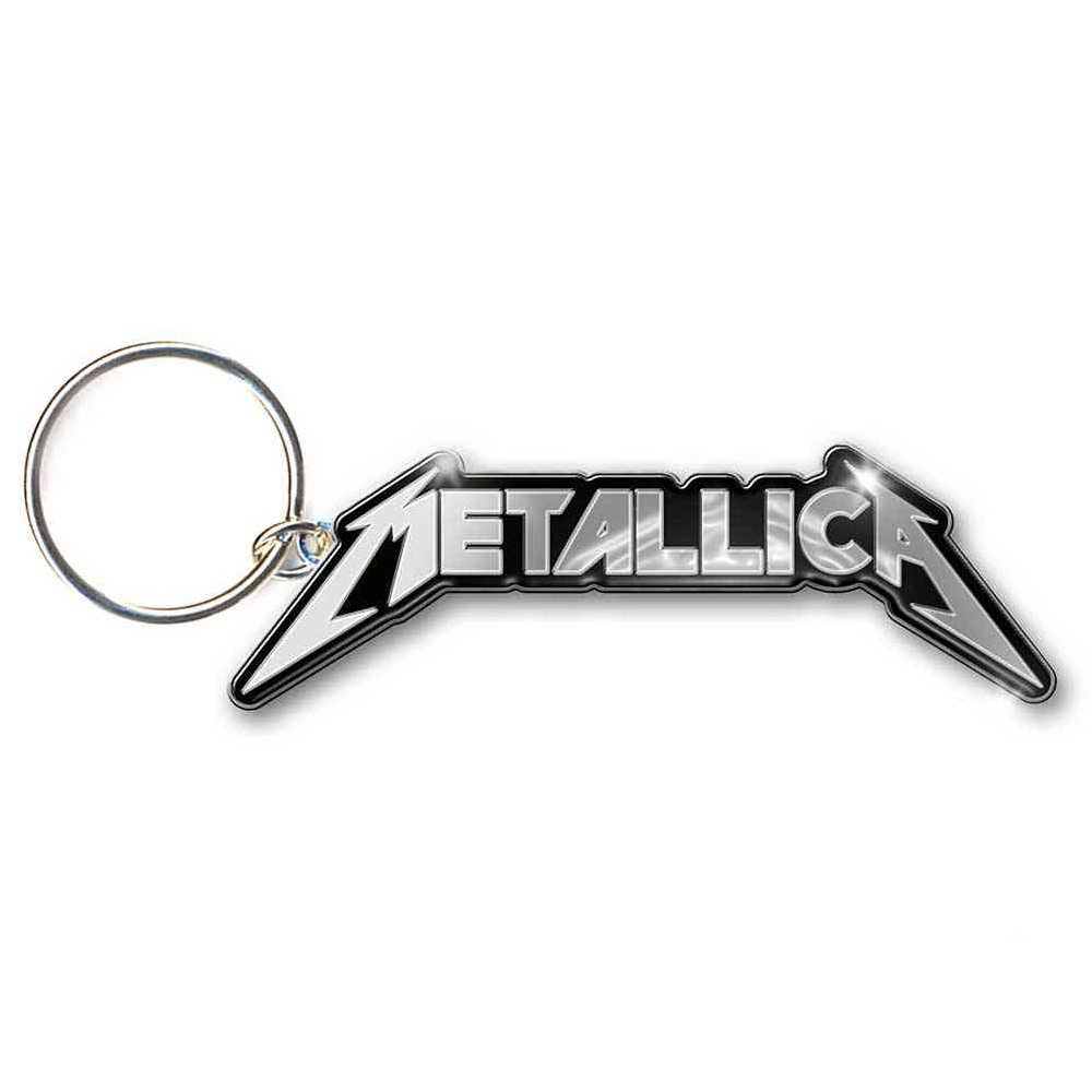 Metallica - Logo Sleutelhanger - Zilverkleurig